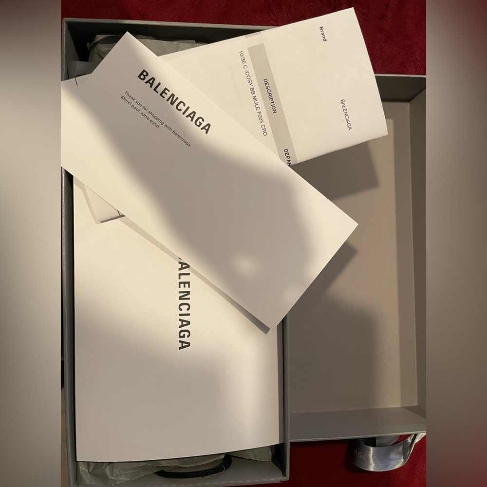 Balenciaga cosy bb mules - Picture 14 of 16